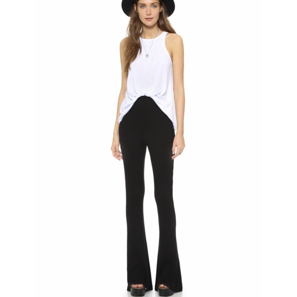 Jenny Cozy Ribbed Flare